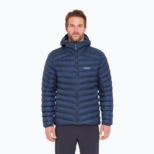 Kurtka ocieplana męska Rab Cirrus Alpine tempest blue