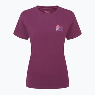 Koszulka damska Rab Tuku Vista Tee mulberry