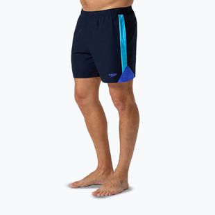 Szorty kąpielowe męskie Speedo HyperBoom Splice 16" true navy/berry