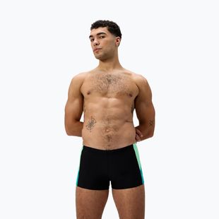 Bokserki pływackie męskie Speedo Dive Aquashort black/turquoise gem