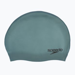 Czepek pływacki Speedo Plain Moulded Silicone iridescent storm green