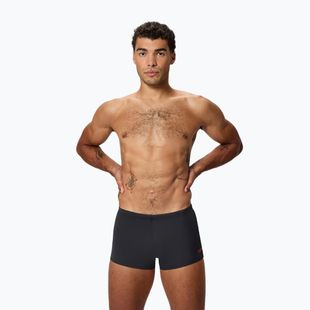 Bokserki pływackie męskie Speedo Hyperboom Aquashort anthracite/high risk red