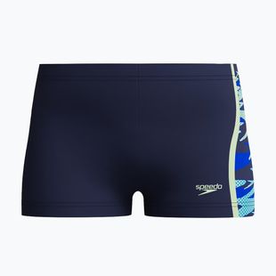 Bokserki pływackie dziecięce Speedo Hyperboom Splice Aquashort peacoat/deep sapphire