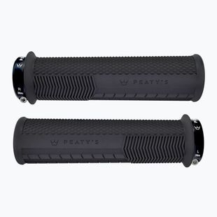 Chwyty kierownicy Peaty's Monarch Knurl Thick black