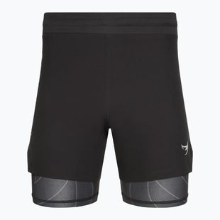 Spodenki treningowe męskie FUMETSU Icon Dual Layer Fight black