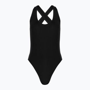 Strój pływacki jednoczęściowy Nike Elevated Essential Pucker Crossback black