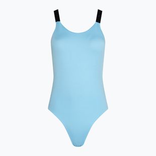 Strój pływacki jednoczęściowy damski Nike Hydralock Fusion Inclusive aquarius blue
