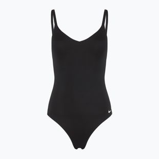 Strój pływacki jednoczęściowy damski Nike Essential V-Neck black