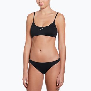 Strój pływacki dwuczęściowy damski Nike Essential Bralette Bikini black