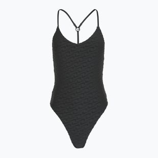 Strój pływacki jednoczęściowy damski Nike Swoosh Link Y-Back black