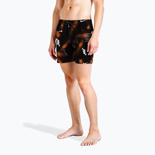 Szorty kąpielowe męskie Nike Multi Print 7" Volley black