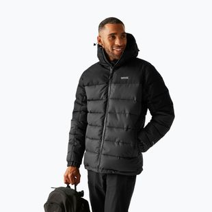 Kurtka ocieplana męska REGATTA Aldthron ash/black