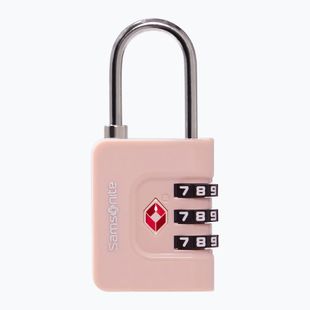 Kłódka Samsonite Combiblock 3 Dial TSA rose