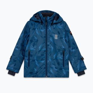 Kurtka narciarska dziecięca LEGO Lwjad 800 middle blue