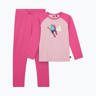 Komplet bielizny termoaktywnej dziecięcej LEGO Lwagan 804 pink