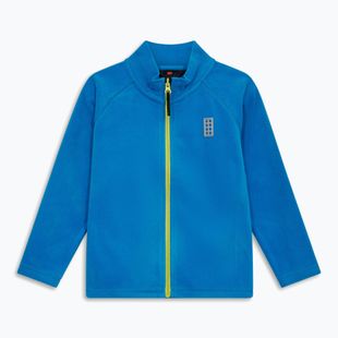 Bluza polarowa dziecięca LEGO Lwsinclair 703 blue/lime