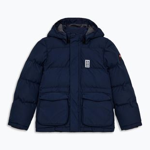 Kurtka ocieplana dziecięca LEGO Lwjaz 704 dark navy