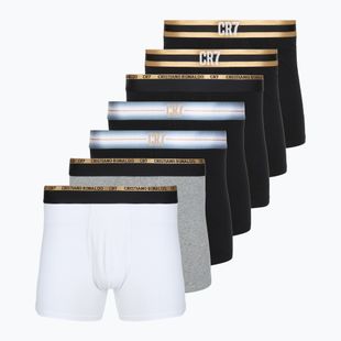 Bokserki męskie CR7 Basic Trunk 7 par multicolur