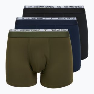 Bokserki męskie CR7 Basic Trunk 3 pary multicolour