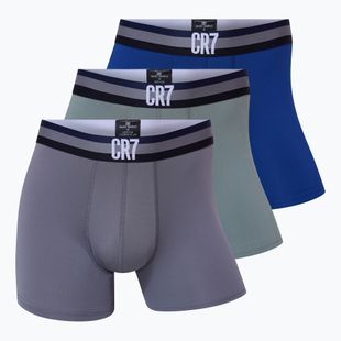 Bokserki męskie CR7 Basic Trunk 3 pary multicolour