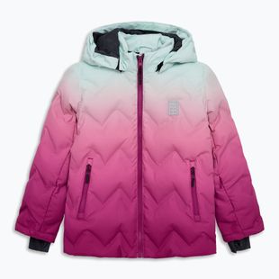 Kurtka narciarska dziecięca LEGO Lwjested 709 fuchsia