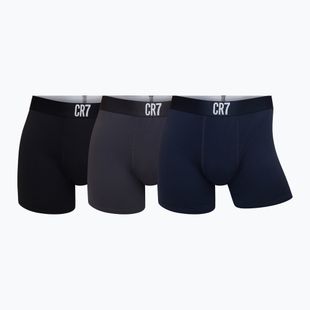 Bokserki męskie CR7 Trunk Airmesh 3 pack multicolour