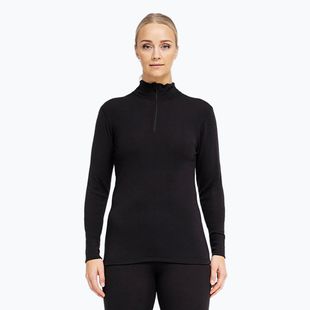 Bluza termoaktywna damska Dovre Wool Zip black
