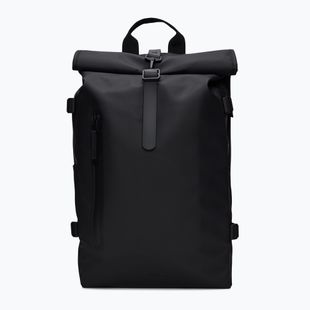 Plecak miejski Rains Rolltop Rucksack Large 23 l black