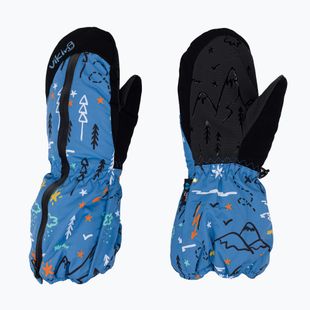 Rękawice narciarskie dziecięce Viking Snoppy blue