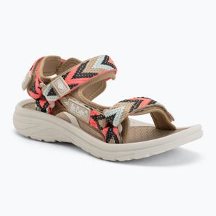 Sandały damskie Lee Cooper LCW-26-34-4429LA beige/fuxia