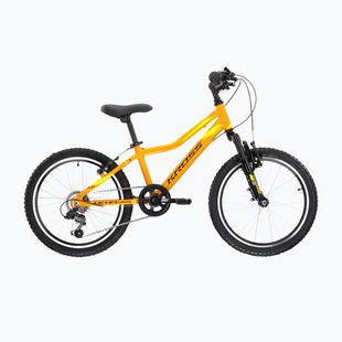 Rower dziecięcy KROSS Level Mini 2.0 żółty/czarny/połysk