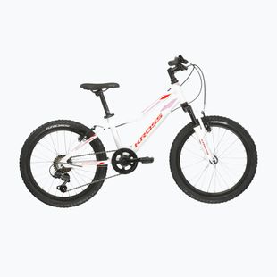 Rower dziecięcy KROSS Lea Mini 2.0 biały/czerwony/połysk