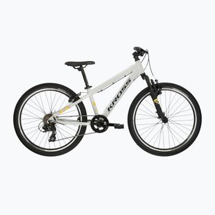 Rower dziecięcy KROSS Dust Jr 1.0 szary/czarny/połysk