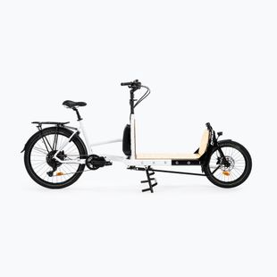 Rower elektryczny KROSS E-Cargo Space Platform el. biały/czarny/połysk