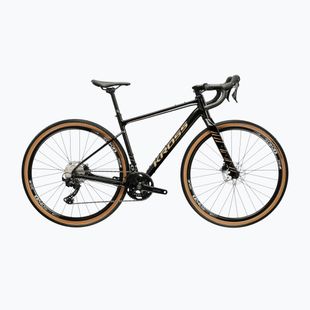 Rower gravelowy KROSS Esker 6.0 czarny/złoty/połysk