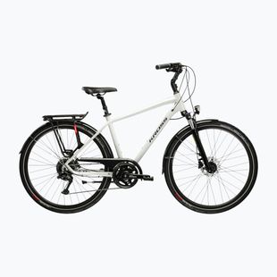 Rower trekkingowy KROSS Trans 5.0 szary/granatowy/połysk