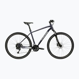 Rower crossowy KROSS Evado 5.0 granatowy/srebrny/połysk