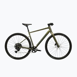 Rower gravelowy KROSS Esker 1.0 FL zielony/grafitowy/połysk