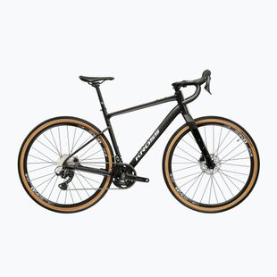 Rower gravelowy KROSS Esker 6.0 czarny/biały/mat/połysk