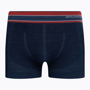 Bokserki termoaktywne męskie Brubeck Active Wool granatowy