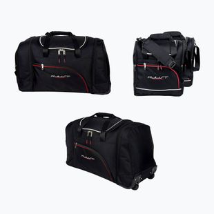 Zestaw toreb do bagażnika KJUST Seat Ateca 2016+ 4 szt. czarny