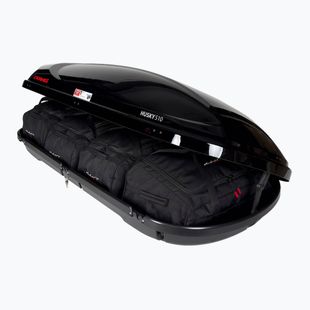 Zestaw toreb do boxa dachowego KJUST Kamei Husky 510 4 szt. czarny