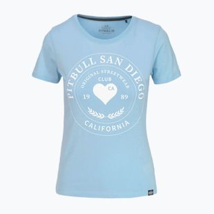 Koszulka damskie Pitbull Heartie light blue