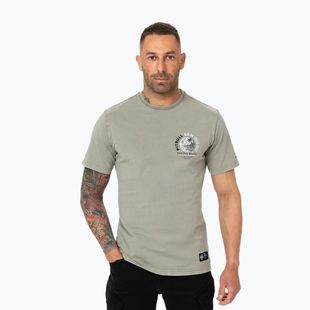 Koszulka męska Pitbull Planet Surf dusty salvia