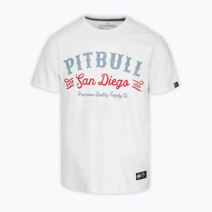 Koszulka męska Pitbull Strenght & Respect white