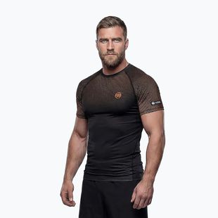Rashguard męski Pitbull Belt Rashguard brown
