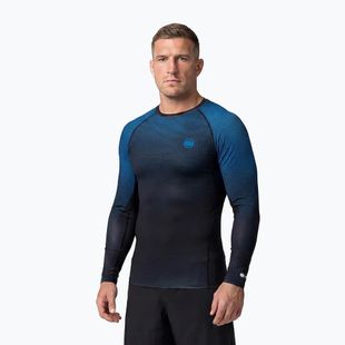 Rashguard longsleeve męski Pitbull Belt Rashguard blue