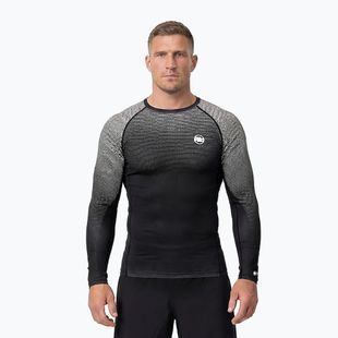 Rashguard longsleeve męski Pitbull Belt Rashguard black
