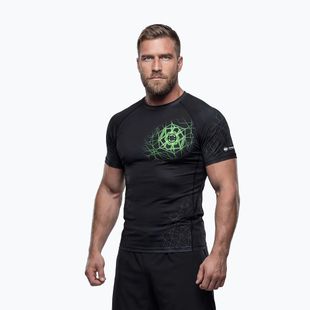 Rashguard męski Pitbull Ray Rashguard fluo green