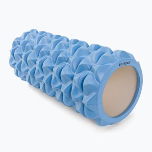 Roller do masażu XTREXO z wypustkami niebieski